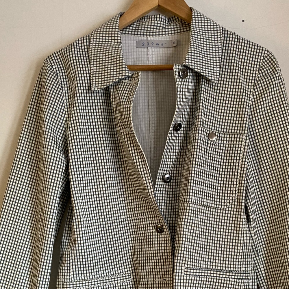 Unique 90's Designer🌱Spring Jacket by 209 West NYC